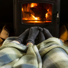 70% Mohair 30% Wool Blend Throw Blanket, 54