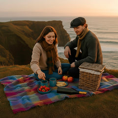 70% Mohair 30% Wool Blend Throw Blanket, 54