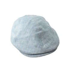 Linen Flat Cap Exclusive Lightweight Breathable Natural Irish Linen