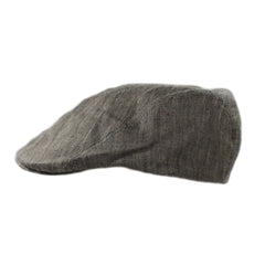 Linen Flat Cap Exclusive Lightweight Breathable Natural Irish Linen