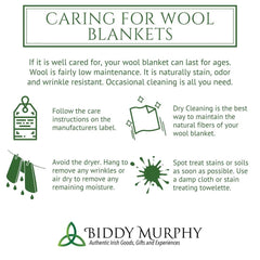 100% Merino Wool Super Soft Throw Blanket, 78