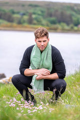 Linen Scarf 100 % Made in Ireland 94