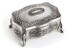 Celtic Pewter Jewelry Box: Timeless Irish Blessing