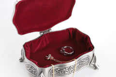 Celtic Pewter Jewelry Box: Timeless Irish Blessing