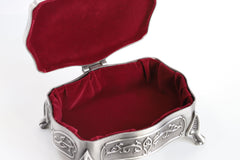 Celtic Pewter Jewelry Box: Timeless Irish Blessing