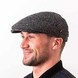 Charcoal Herringbone