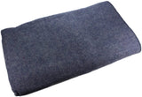 100% Irish Wool Blanket (Blackberry, Queen/King Size 108