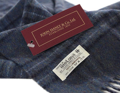 100% Irish Wool Plaid Scarf for Men and Women - Made in Ireland (12