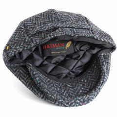 Charcoal Herringbone