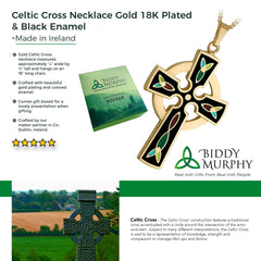 Authentic Celtic Cross Necklace: A Glimpse of Irish Heritage