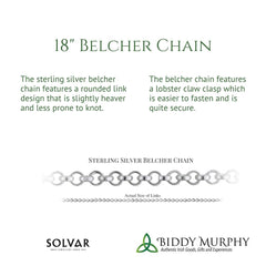 Trinity Knot Heart Necklace: Embrace Irish Heritage