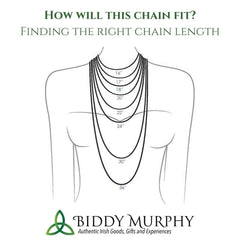 Connemara Marble Celtic Trinity Knot Pendant Necklace