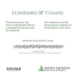 Irish-Made Sterling Silver Celtic Cross Necklace: A Timeless Gift