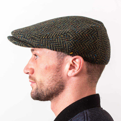 Green Herringbone