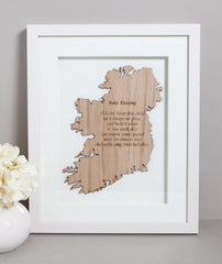 Irish Baby Blessing Wall Decor: Blessings for Your Nursery