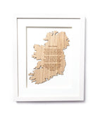 Irish House Blessing Framed Wall Decor Made in Ireland Bless This House Irish Blessing Unique Gift Crafted by Our Maker-Partner in Co. Meath