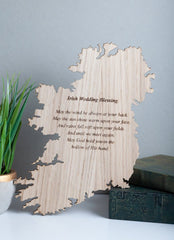 Irish Wedding Blessing Plaque: A Blessing for the Occasion