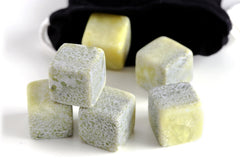 Whiskey Stones Gift Set Made In Ireland Connemara Marble Whiskey Chilling Stones Gift Set Whiskey Lovers Gifts for Men Whiskey Rocks Whiskey Stone Ireland Gifts Handcrafted by Our Maker-Partner In Co. Wicklow