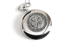 Celtic Shamrock Pocket Watch: Timeless Irish Gift