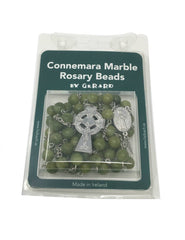 Irish Connemara Marble Rosary: Strength and Beauty