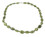 Connemara Marble Necklace Oval Beads Irish Made