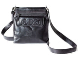 Crossbody Bags for Women Celtic Embossed Genuine Leather - Made in Ireland