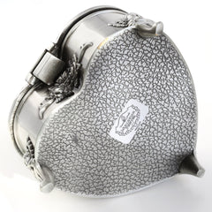 Irish Heart-Shaped Jewelry Box: Blessings in Pewter