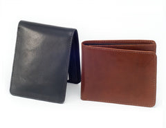 Irish Leather Wallet Celtic Wolf Hound Design by Our Maker-Partner in Co. Cork.