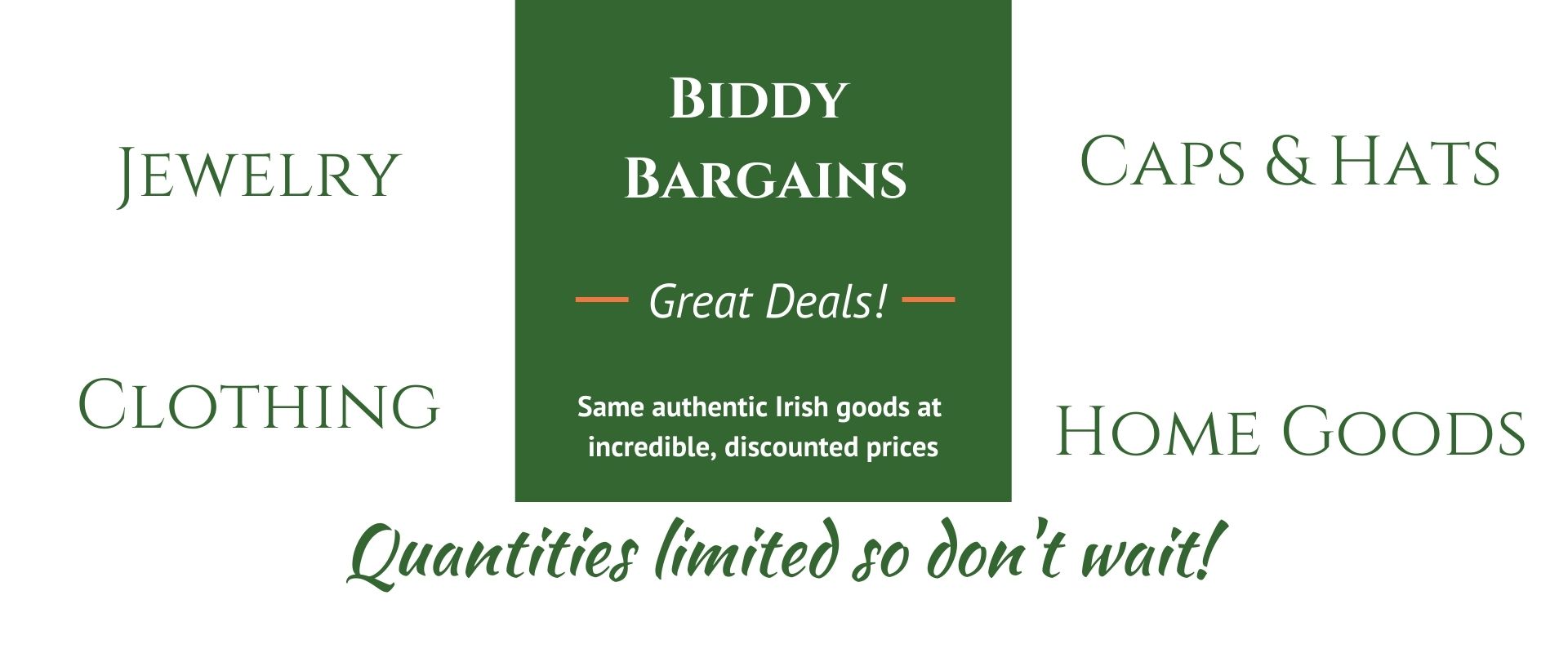 Irish Home Decor Sale