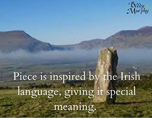 Biddy Murphy Irish Sláinte Toast Wall Art – Hand-Painted on Feathered Paper, Framed, Made in Ireland