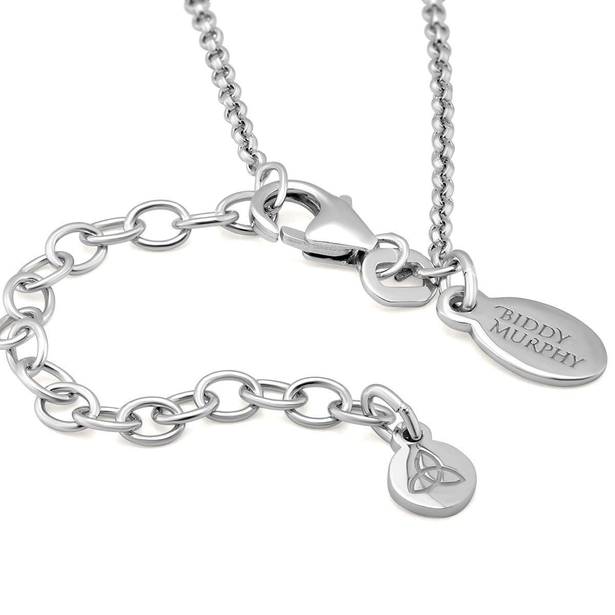 Sterling Silver Brigid Cross Necklace for Protection