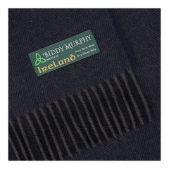 100% Soft Irish Lambswool Throw Toss Blanket, 79