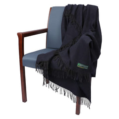 100% Soft Irish Lambswool Throw Toss Blanket, 79