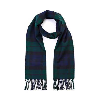 100% Brushed Merino Wool Scarf for Women & Men – Made in Ireland (12" x 71")