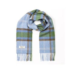 100% Wool Irish Plaid Scarf for Men and Women - 12
