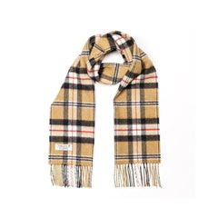 100% Wool Irish Plaid Scarf for Men and Women - 12