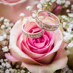 Sterling Silver Men's Irish Claddagh Ring for Wedding, Engagement, and Anniversary