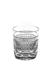 Irish Crystal Glass Hand Cut in Waterford - Single Crystal 10oz Tumbler Glass from Co. Waterford. Rare craftsmanship Made in Ireland