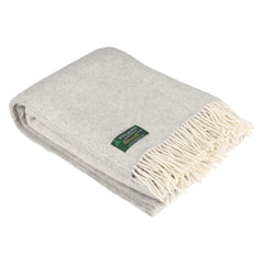 Supersoft 100% Merino Lambswool Throw Blanket Made in Co. Donegal 79