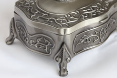 Claddagh Pewter Jewelry Box: Timeless Irish Elegance