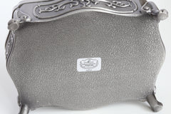 Claddagh Pewter Jewelry Box: Timeless Irish Elegance