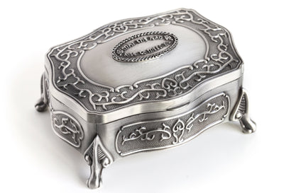 Celtic Pewter Jewelry Box: Timeless Irish Blessing