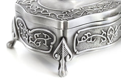 Claddagh Pewter Jewelry Box: Timeless Irish Elegance