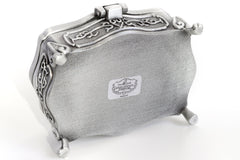 Claddagh Pewter Jewelry Box: Timeless Irish Elegance