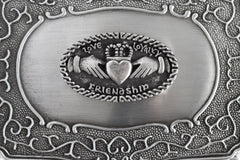 Claddagh Pewter Jewelry Box: Timeless Irish Elegance