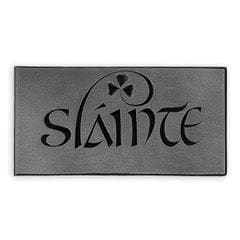 Sláinte Sign Irish Sign Irish Wall Hanging To Your Health Sculpted Polyresin Crafted by Our Maker-Partner in Kinsale Co. Cork