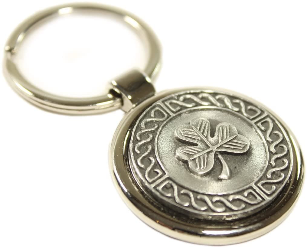Lucky Shamrock Keychain: Irish Symbol of Good Luck