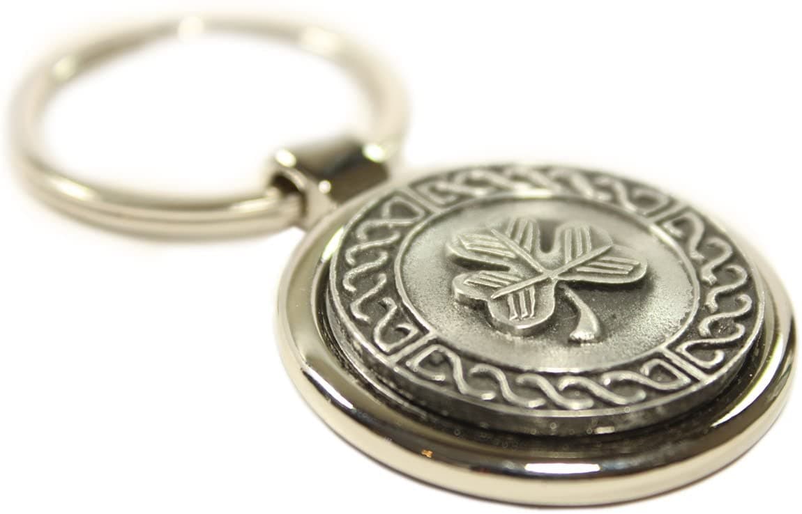 Lucky Shamrock Keychain Irish Symbol of Good Luck Biddy Murphy Irish Gifts