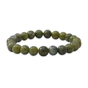 Connemara Marble Handmade Bracelet from Ireland for Lady -  Flexible stetch one size fits most