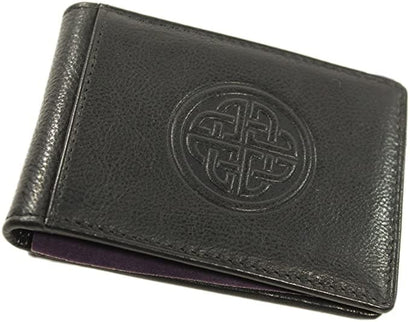 Celtic Knot Money Clip Wallet - Tan